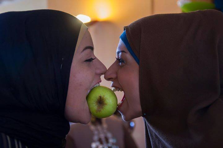 Suadi arab lesbian first time