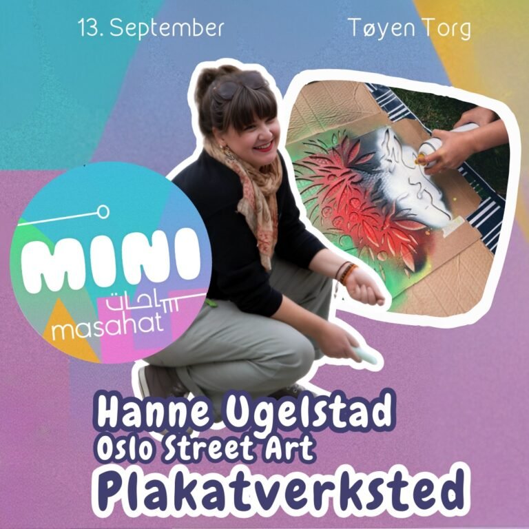 Plakatverksted med Hanne Ugelstad (Oslo Street Art)