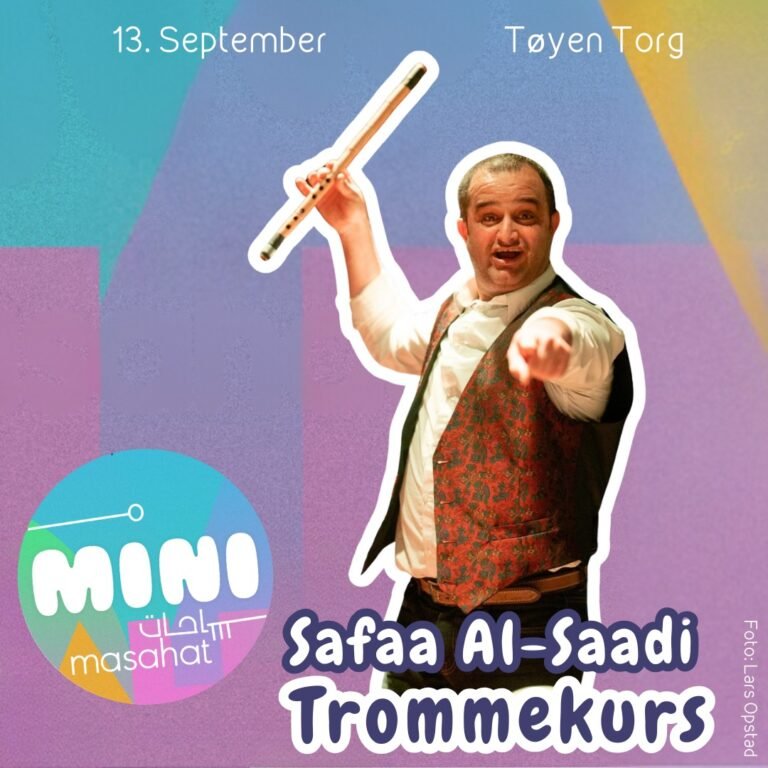 Trommekurs med Safaa El-Saadi